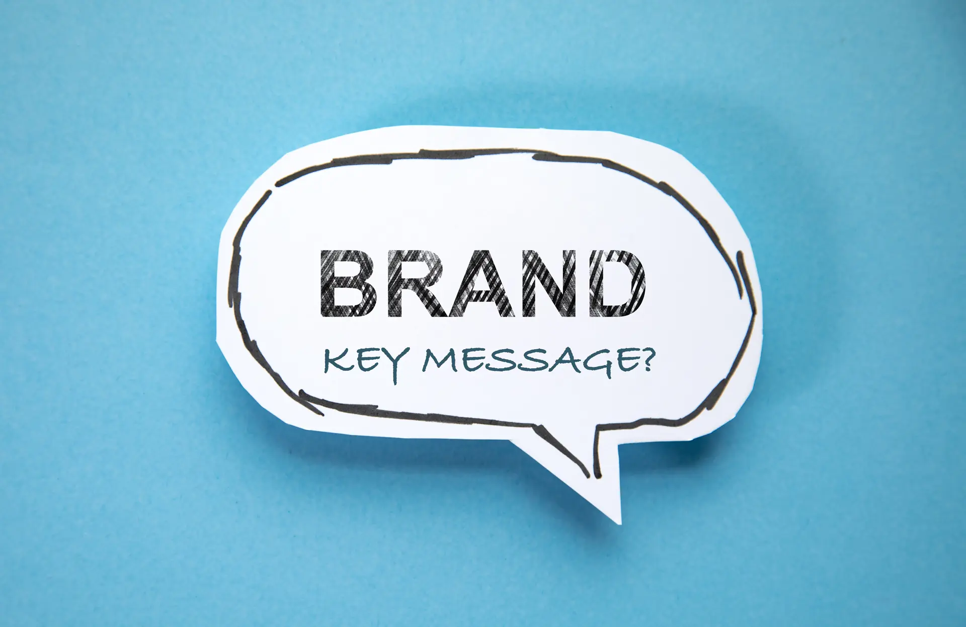 How do you write a brand key message?